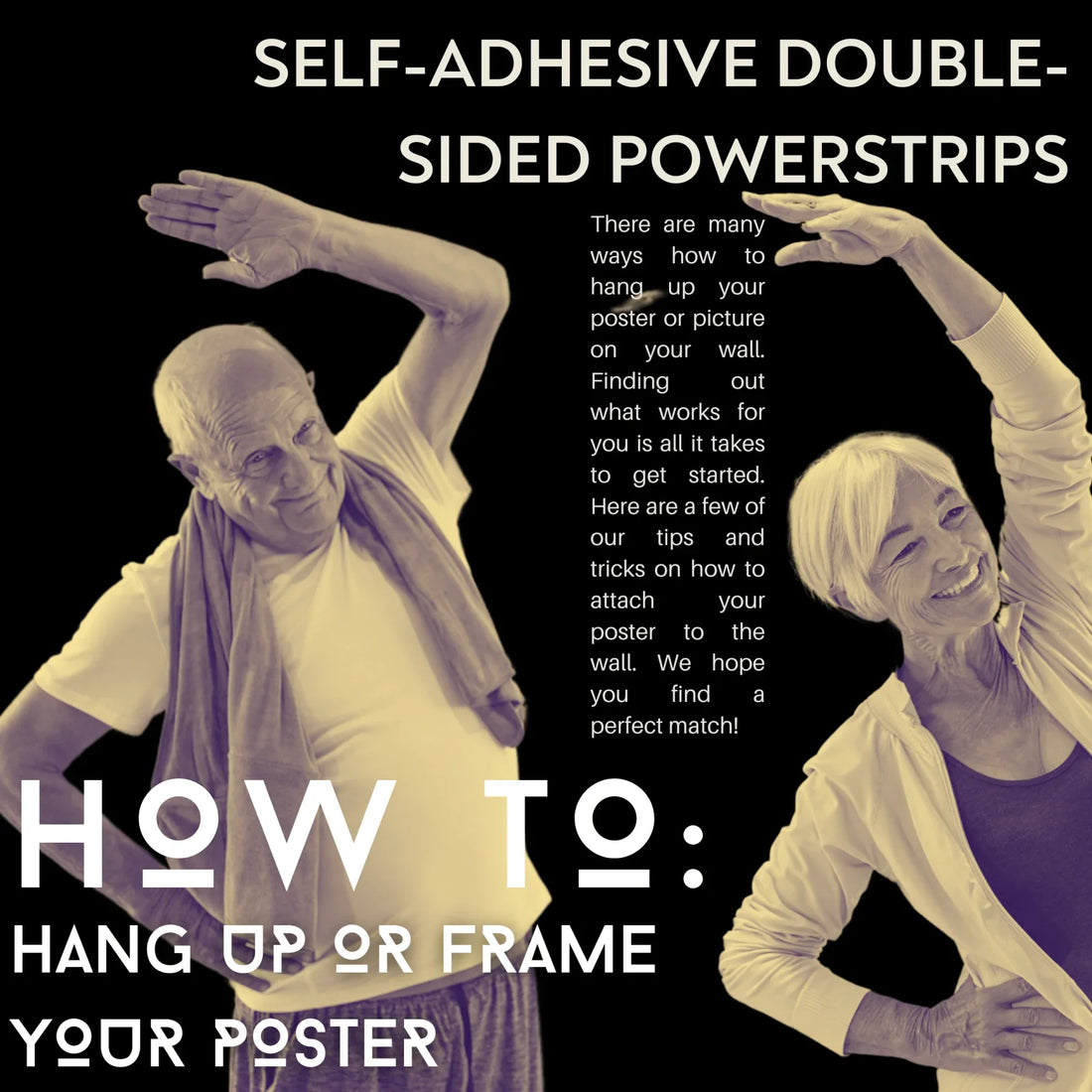 How To: Hang Up Or Frame Your Poster - 98 Types Studio