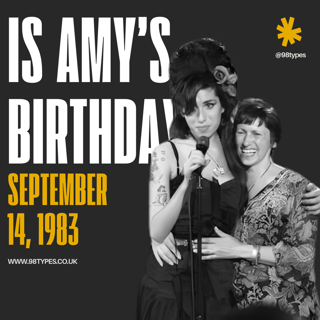 Today, is Amy’s birthday