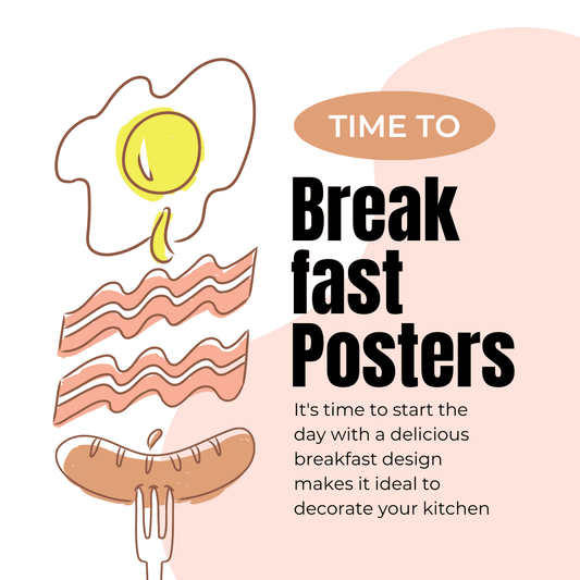 The Breakfast Posters - 98 Types Studio