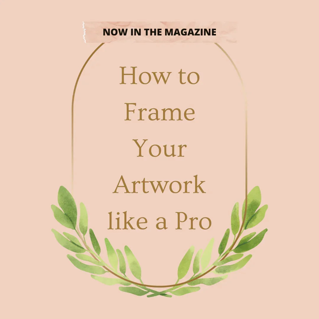 The perfect frame for your new artwork - 98 Types Studio