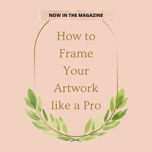 The perfect frame for your new artwork - 98 Types Studio