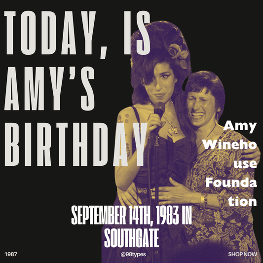 Today, is Amy’s birthday 🎶 - 98types