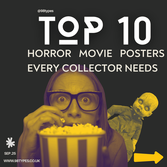 Top 10 Horror Movie Posters Every Collector Needs - 98types