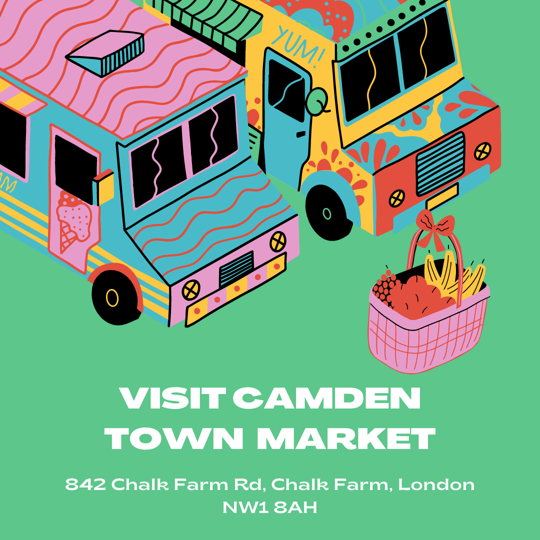 Visit Camden Town Market - 98 Types Studio