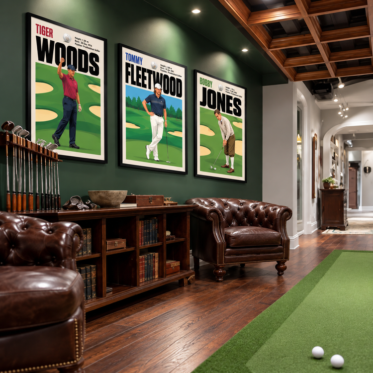 Golf Posters & Golf Legends Wall Art Prints