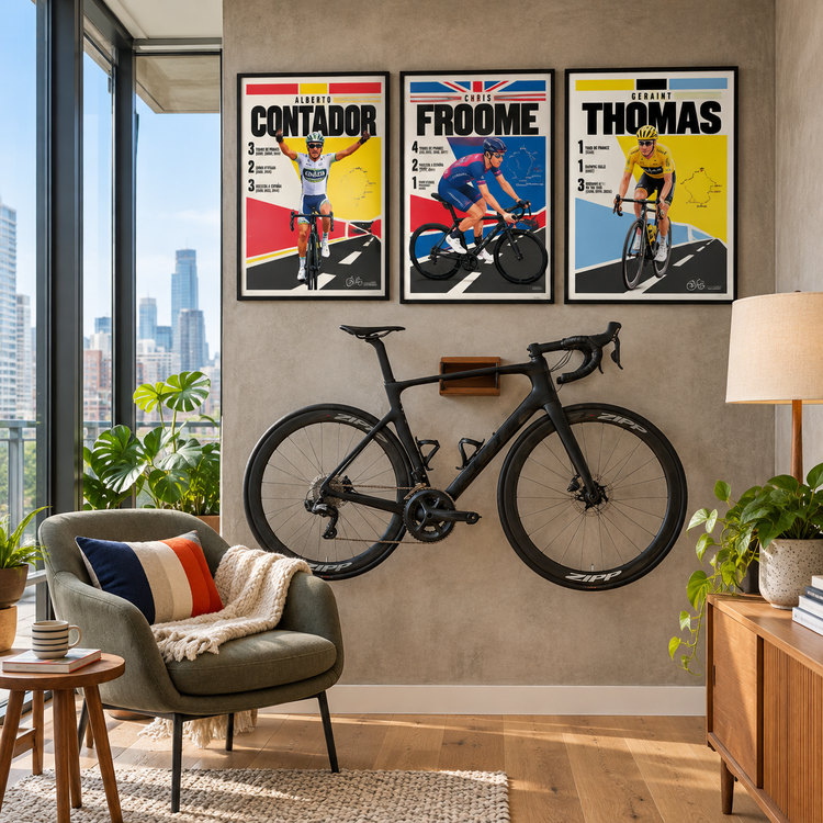 Cycling Posters & Pro Cyclist Wall Art Prints