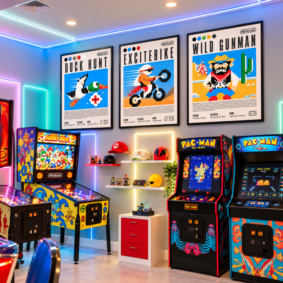 Platformer Video Game Posters | Wall Art Prints UK