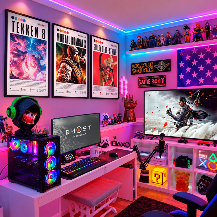 Fighting Video Game Posters | Wall Art Prints UK