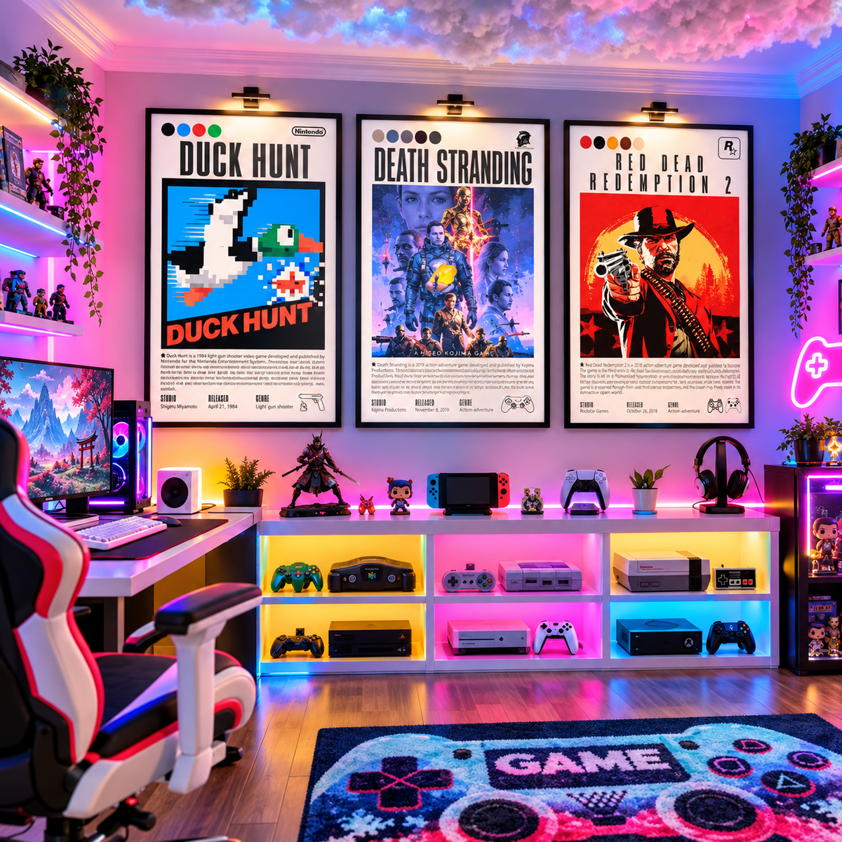 Action Video Game Posters | Wall Art Prints UK