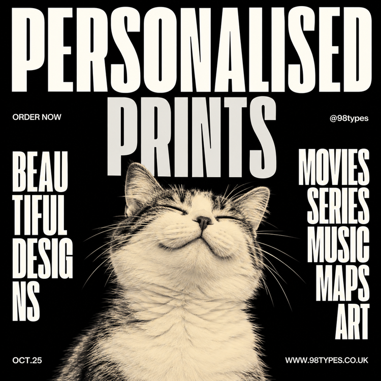Personalised & Custom Art Prints | Make Your Own Poster