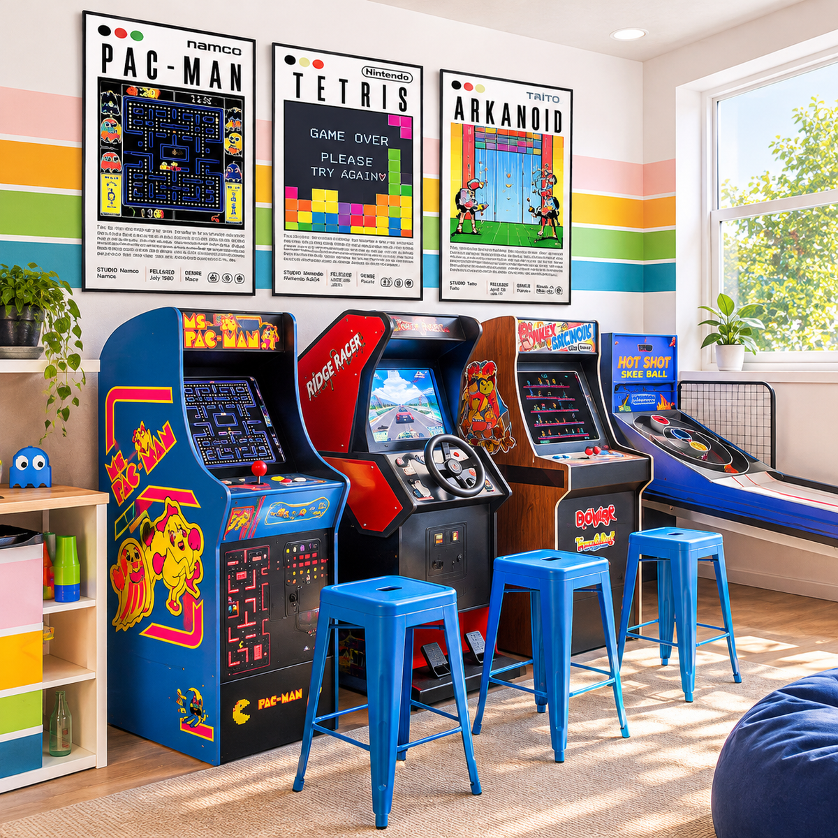 Arcade & Retro Classic Game Posters | Wall Art Prints UK