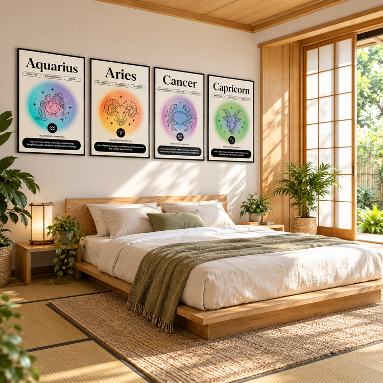 Zodiac Art Prints & Star Sign Astrology Posters UK | 98types