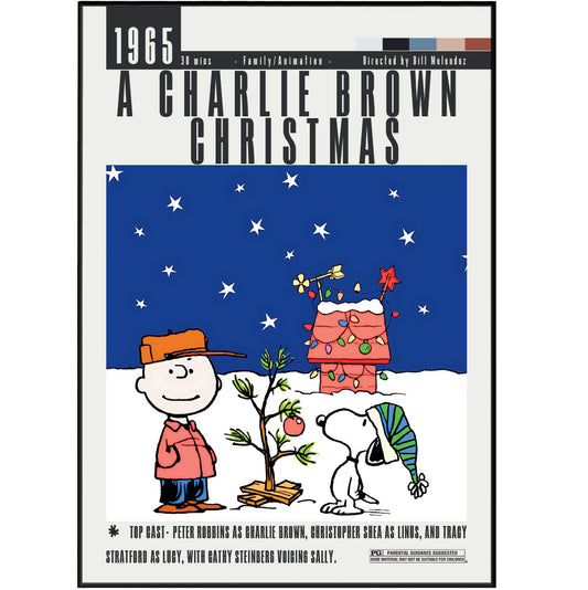 A Charlie Brown Christmas (1965) Poster