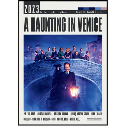 A Haunting in Venice (2023) Movie Poster - 98types