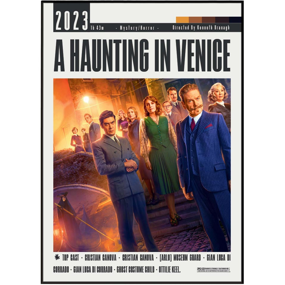 A Haunting in Venice (2023) Movie Posters - 98types