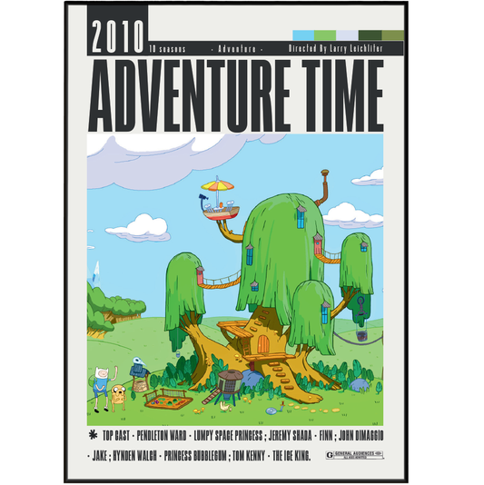 Adventure Time (2010) Animes Poster