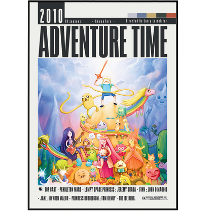 Adventure Time (2010) Anime Posters