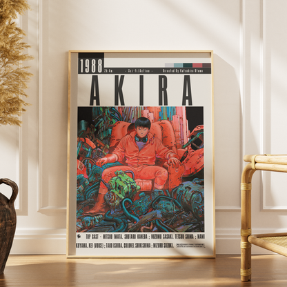 Akira (1988) Anime Poster