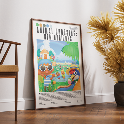 Animal Crossing New Horizons Video Games Prints