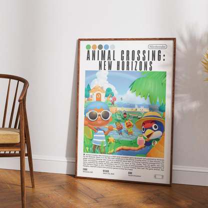 Animal Crossing New Horizons Video Games Prints
