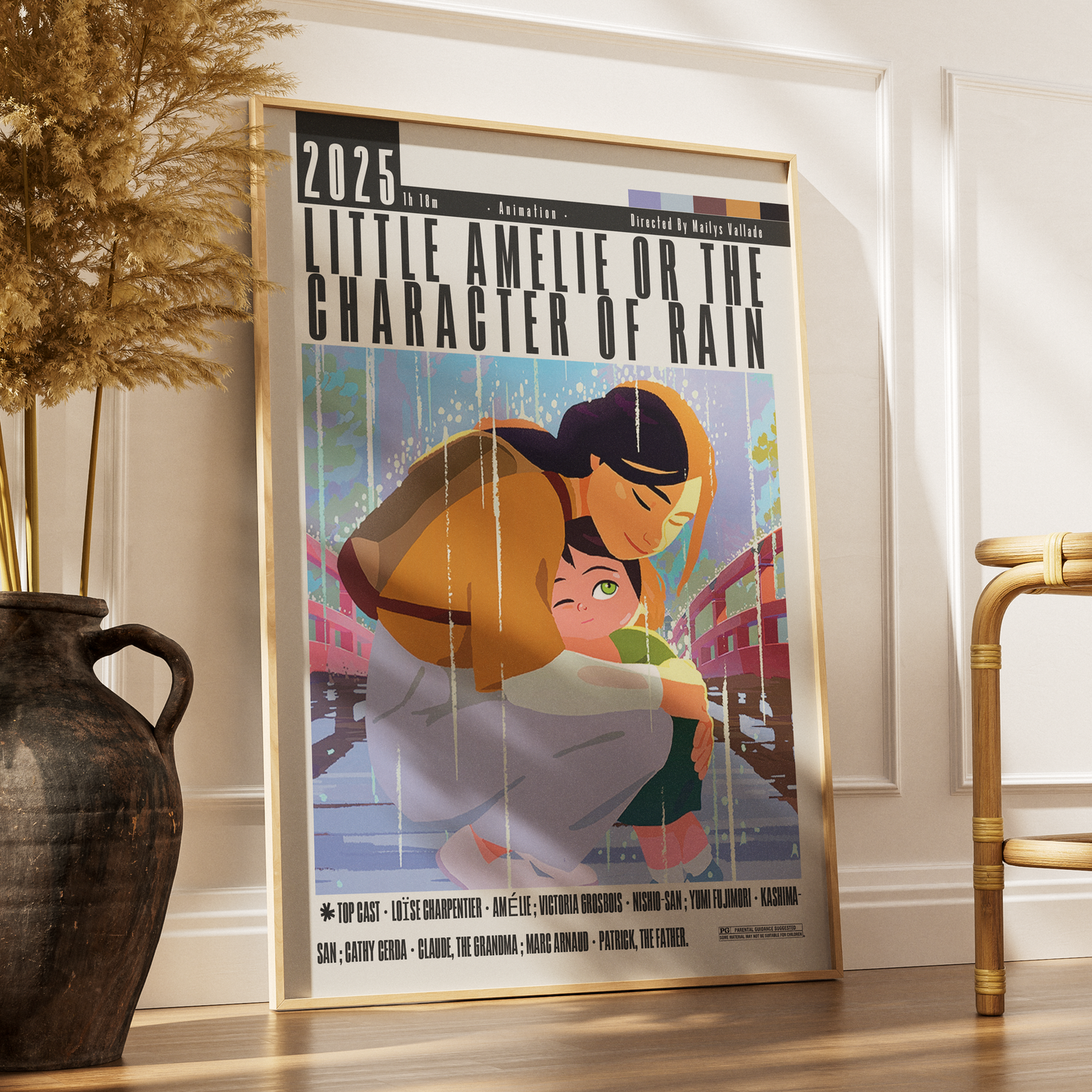 Little Amélie or the Character of Rain (2025) Movie Poster - 98types