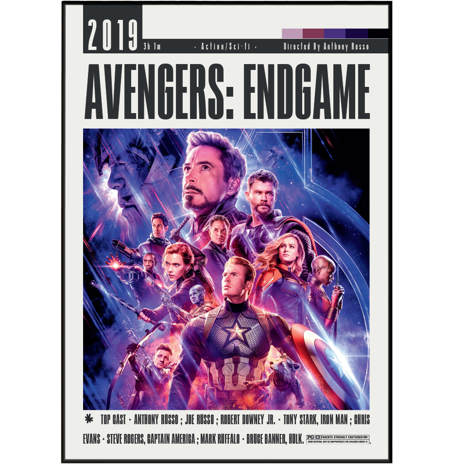 Avengers: Endgame (2019) Movie Poster