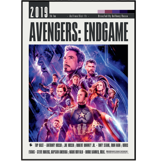 Avengers: Endgame (2019) Movie Poster