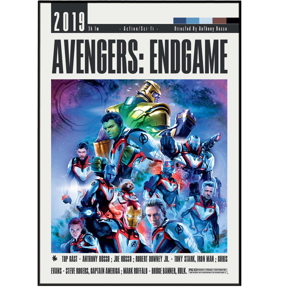 Avengers: Endgame (2019) Movie Posters