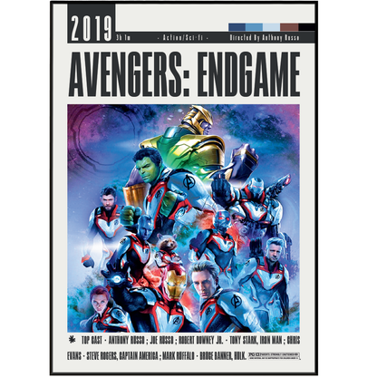 Avengers: Endgame (2019) Movie Posters