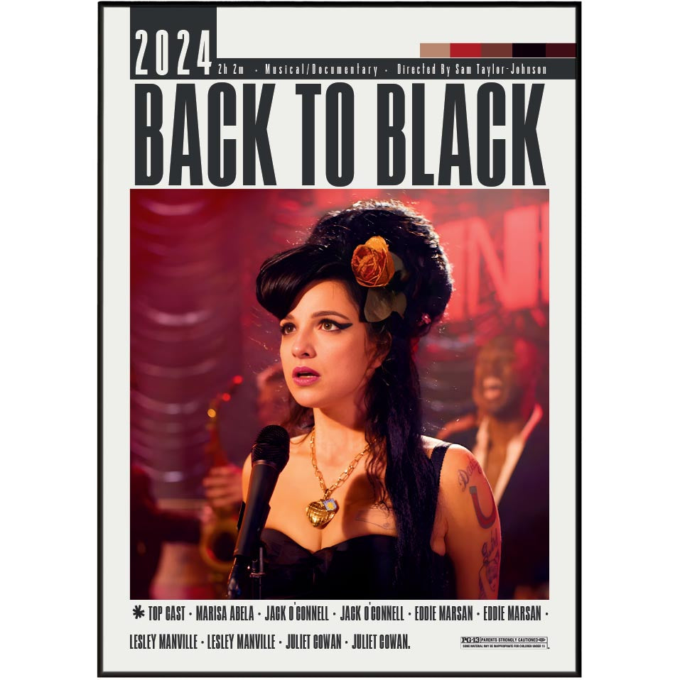 Back to Black Amy Movie Posters - 98types