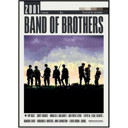 Band of Brothers (2001) Tv Series Poster - 98types