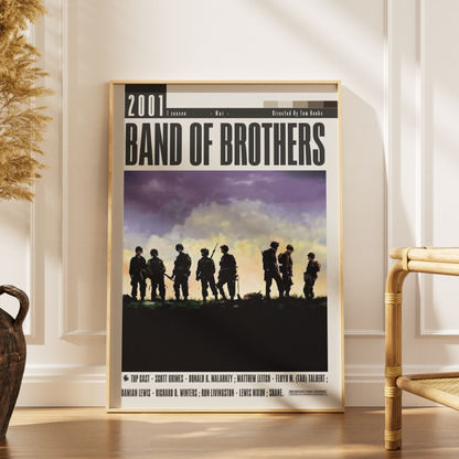 Band of Brothers (2001) Tv Series Poster - 98types