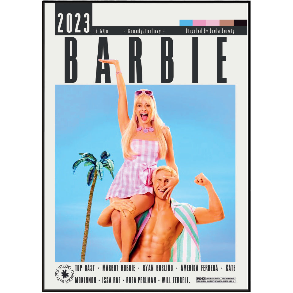 Barbie (2023) Film Poster UK poster print UK – 98types
