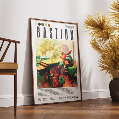 Bastion Video Game Poster