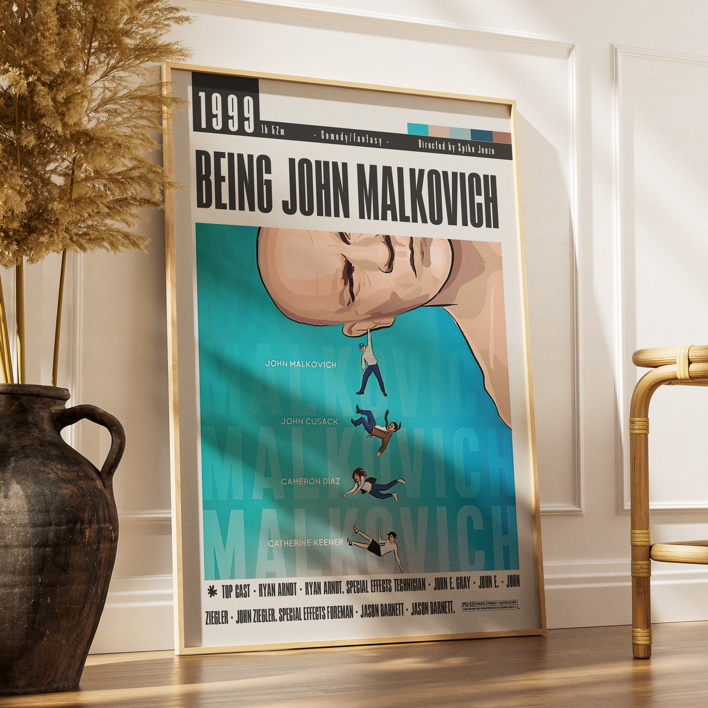 Being John Malkovich (1999) Movie Poster