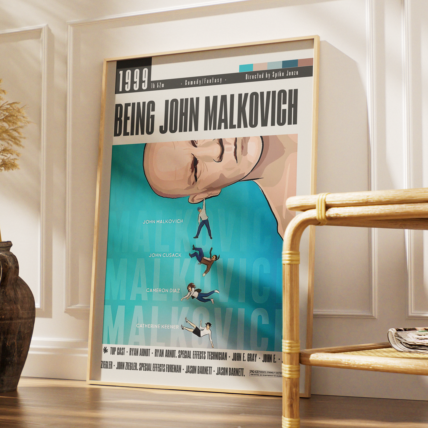 Being John Malkovich (1999) Movie Poster