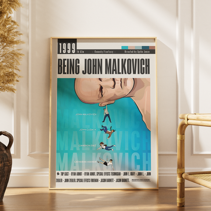 Being John Malkovich (1999) Movie Poster