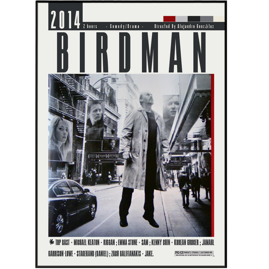 Birdman (2014) Movie Poster