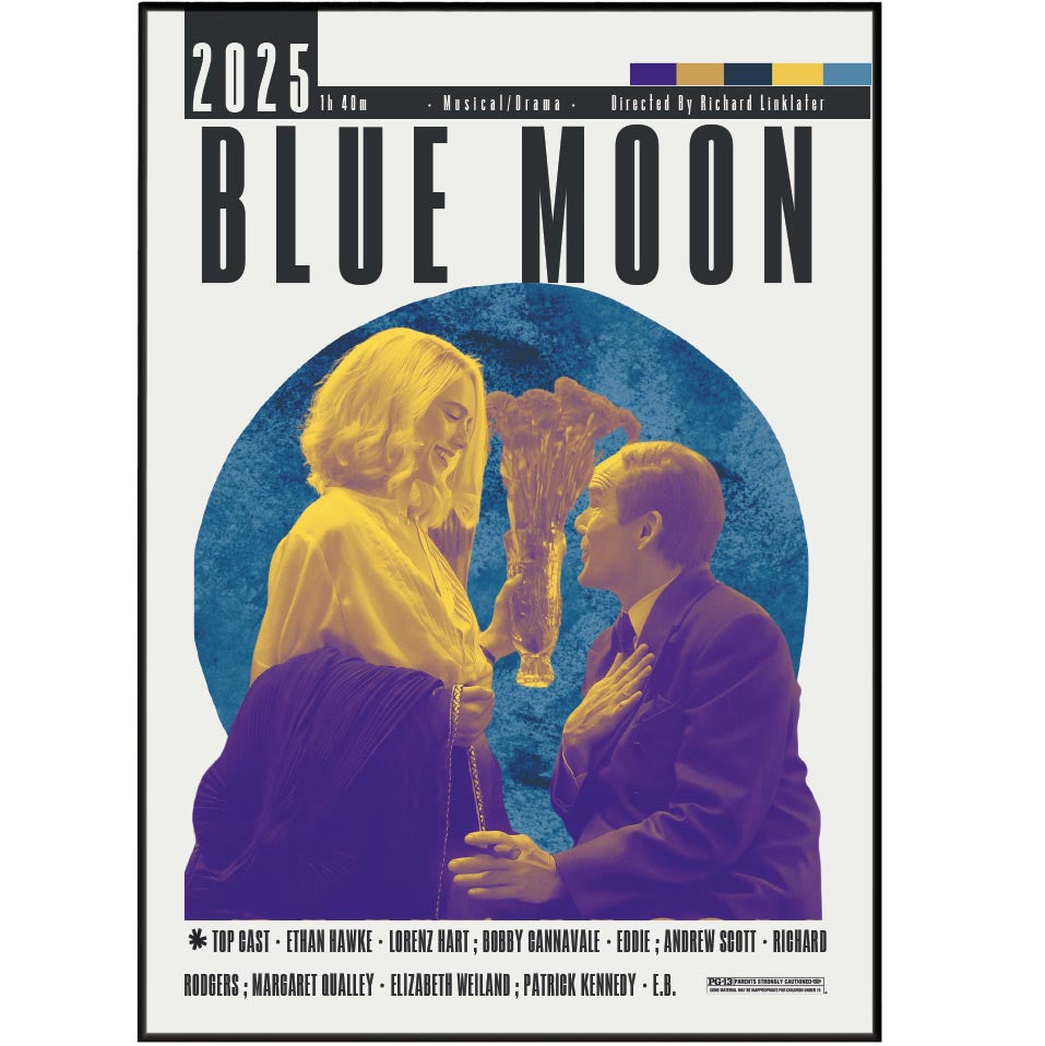 Blue Moon 2025 Movie Poster