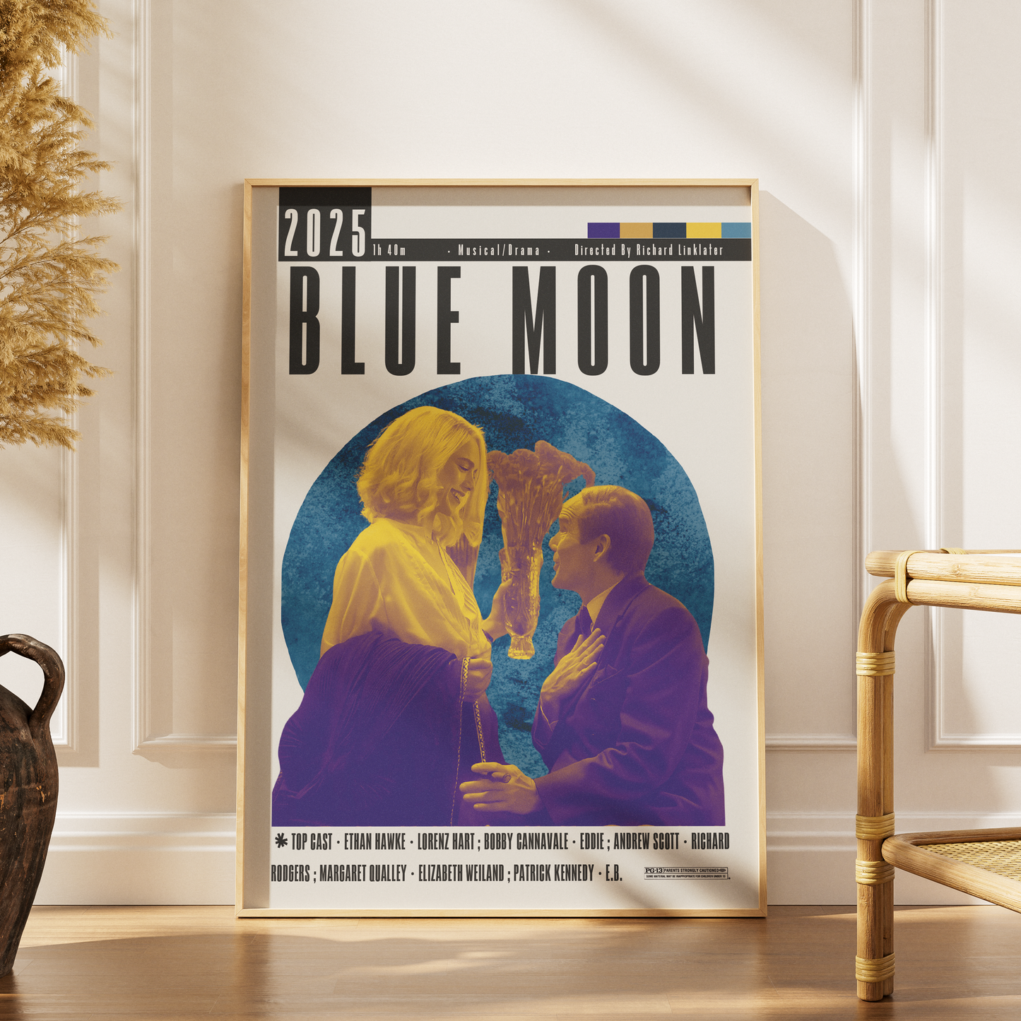 Blue Moon 2025 Movie Poster