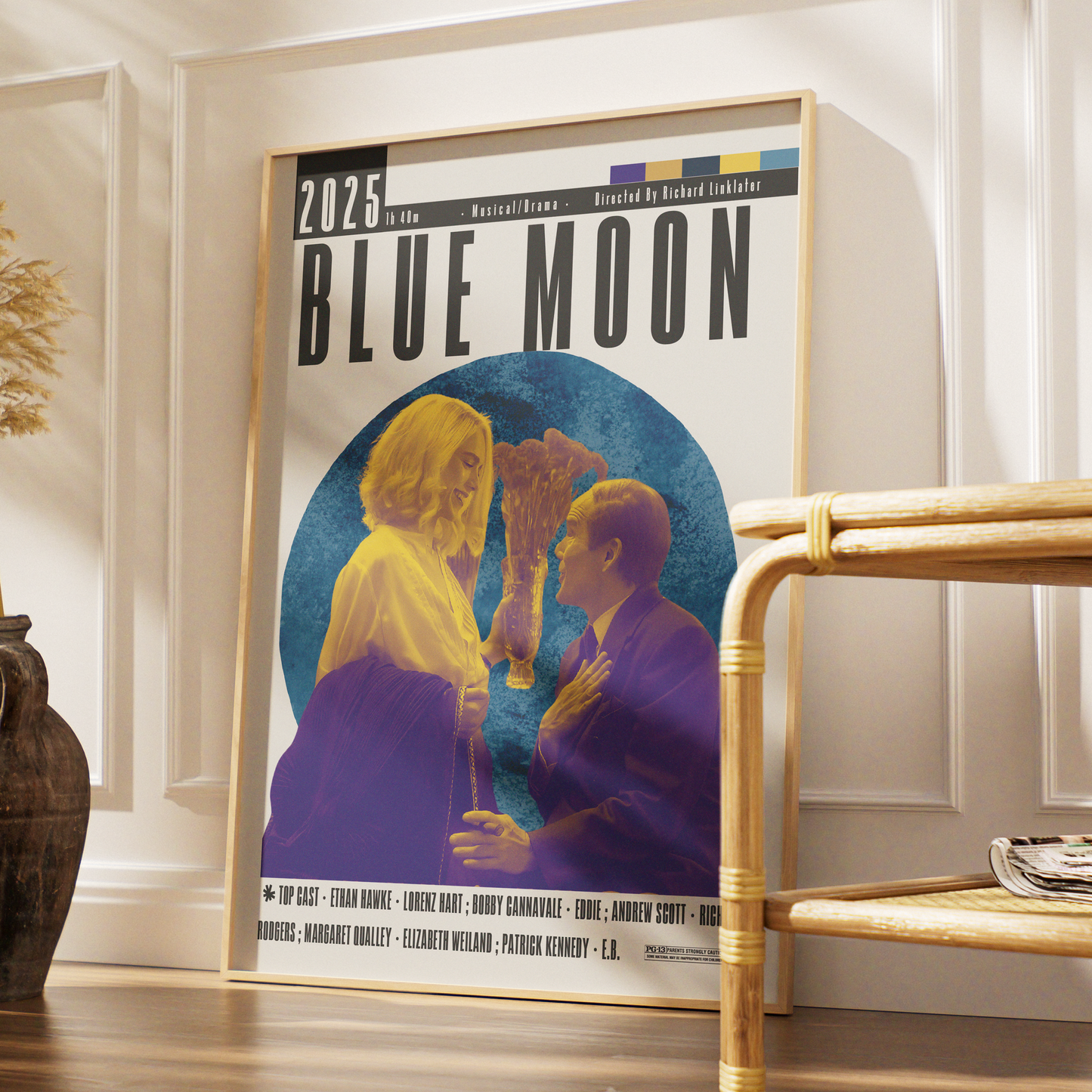 Blue Moon 2025 Movie Poster