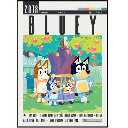 Bluey (2018) TV Serie Posters