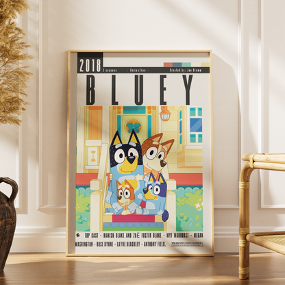 Bluey (2018) TV Serie Poster