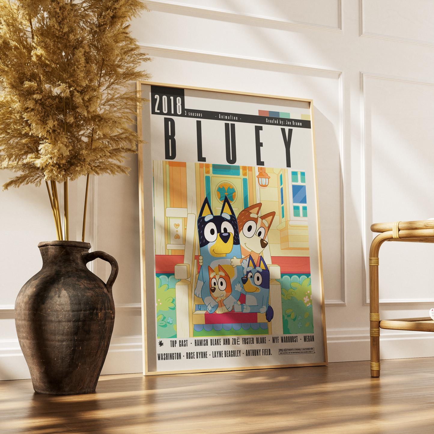 Bluey (2018) TV Serie Poster