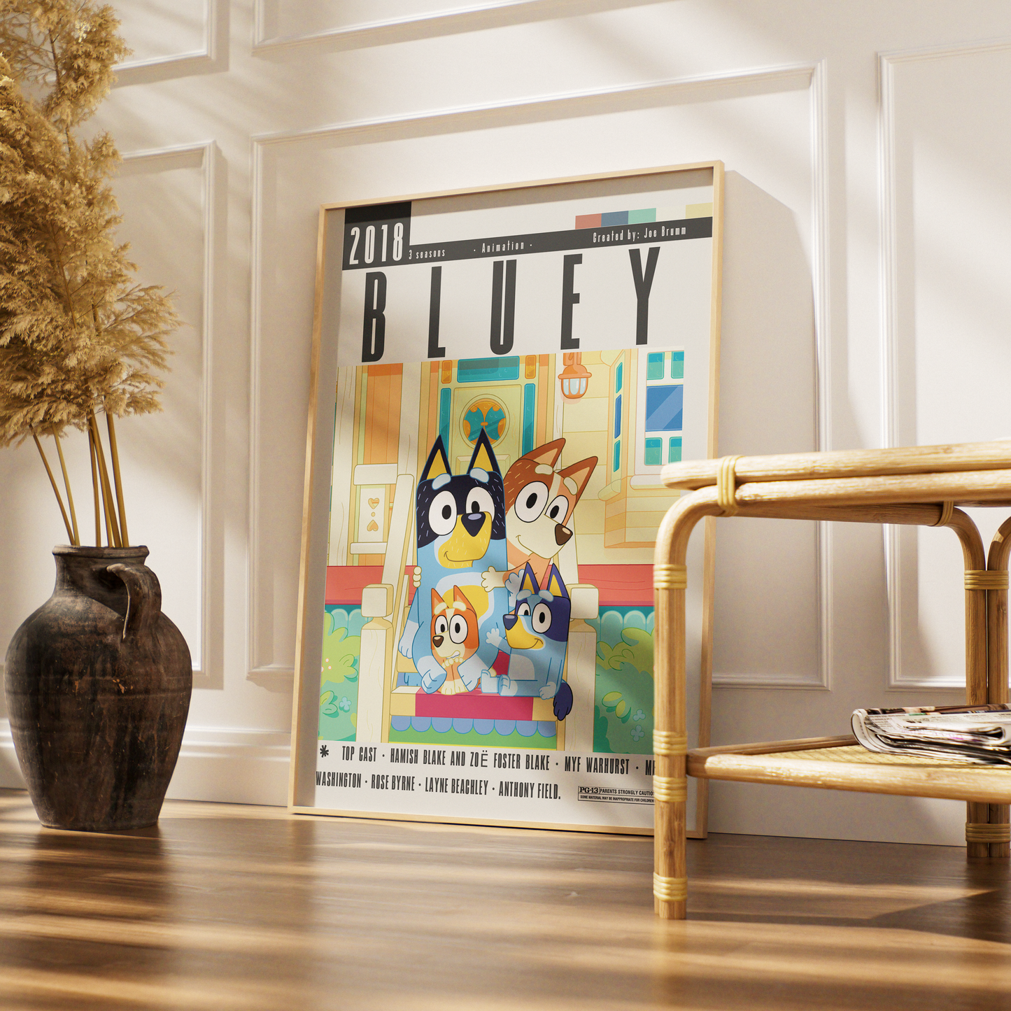 Bluey (2018) TV Serie Poster