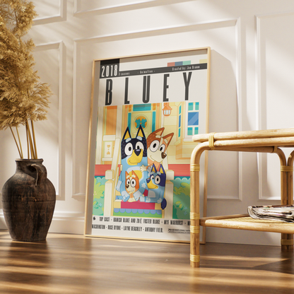 Bluey (2018) TV Serie Poster