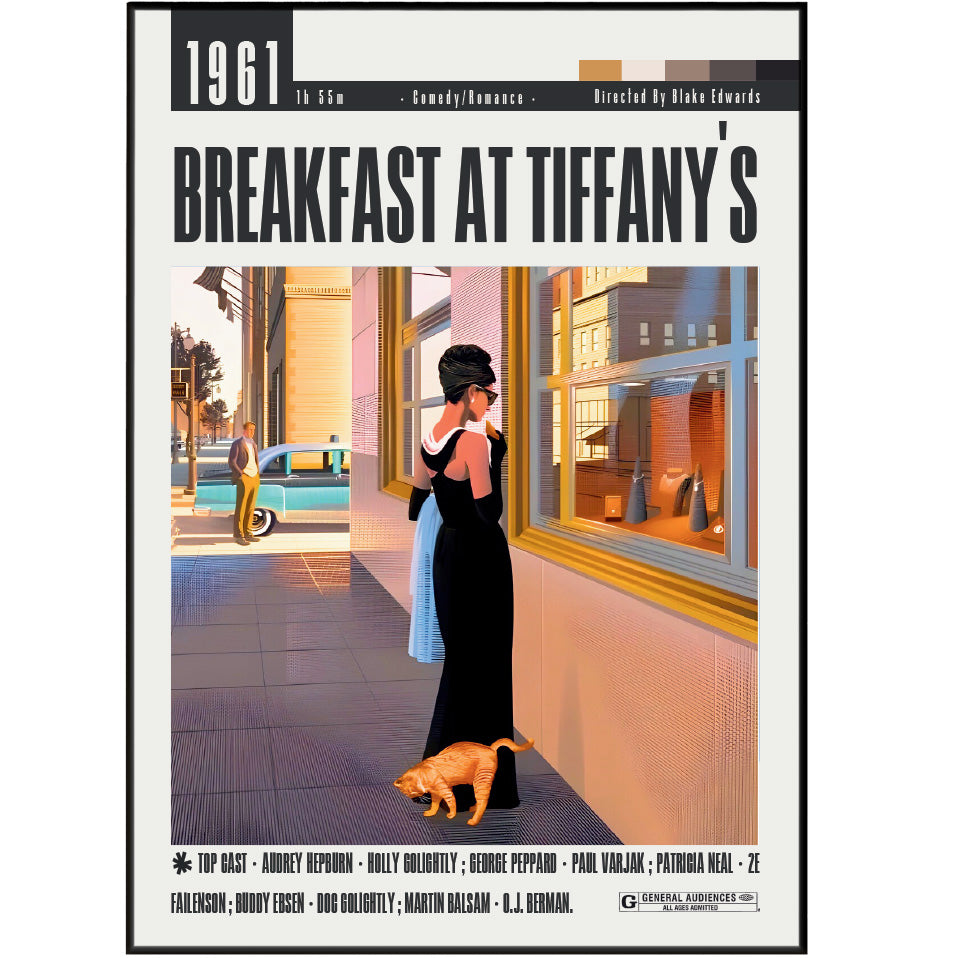 Breakfast at Tiffany's (1961) Poster