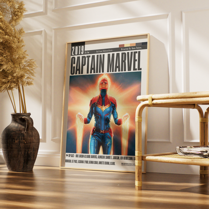 Captain Marvel (2019) Movie Posters