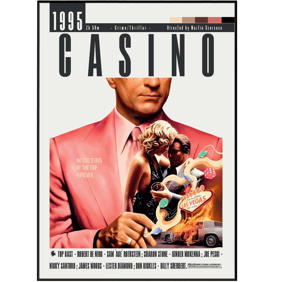 Casino Poster | Martin Scorsese Films - 98types