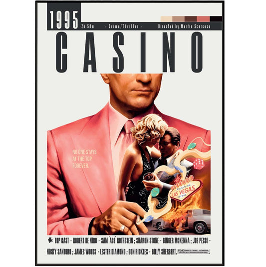 Casino Poster | Martin Scorsese Films - 98types